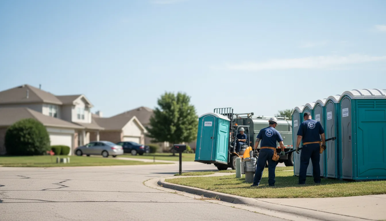 Porta Potty Rental in New Madison, OH near me